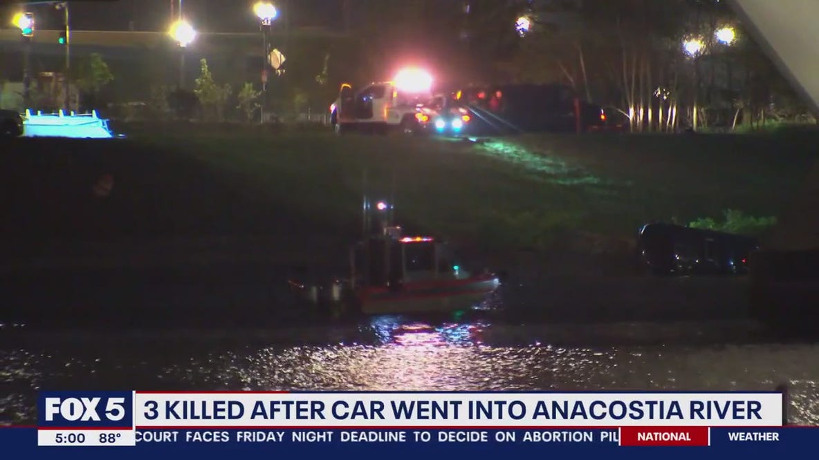 Investigation launched after 3 people found dead in Anacostia River